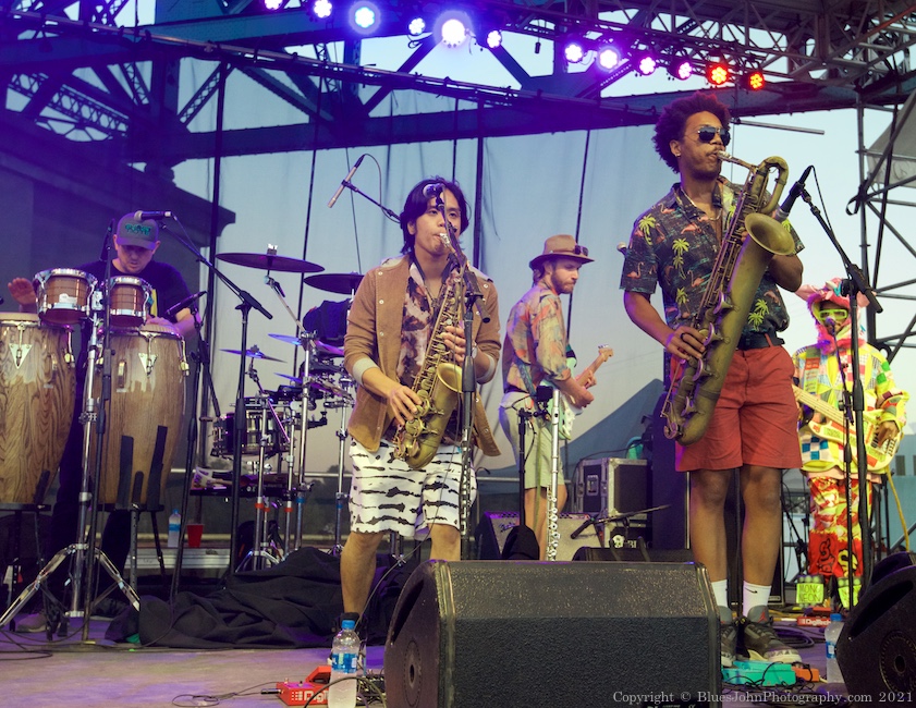 Ghost-Note, The Lot at Zidell Yards, Waterfront Blues Festival, photo by John Alcala