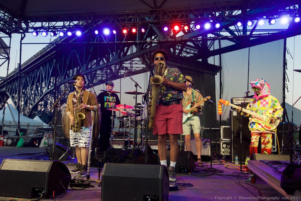 Ghost-Note, The Lot at Zidell Yards, Waterfront Blues Festival, photo by John Alcala
