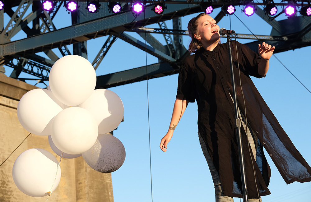 Joseph, The Lot at Zidell Yards, photo by Joe Duquette