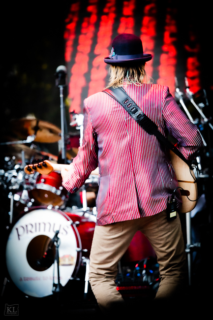Primus, Edgefield Amphitheater, photo by Kris Luke