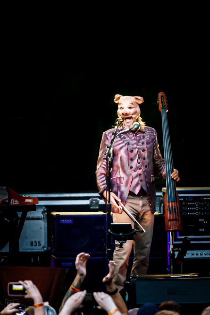 Primus, Edgefield Amphitheater, photo by Kris Luke