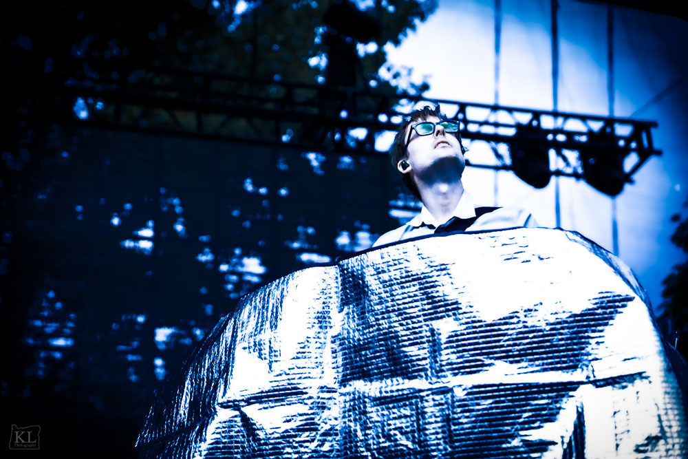 Battles, Edgefield Amphitheater, photo by Kris Luke