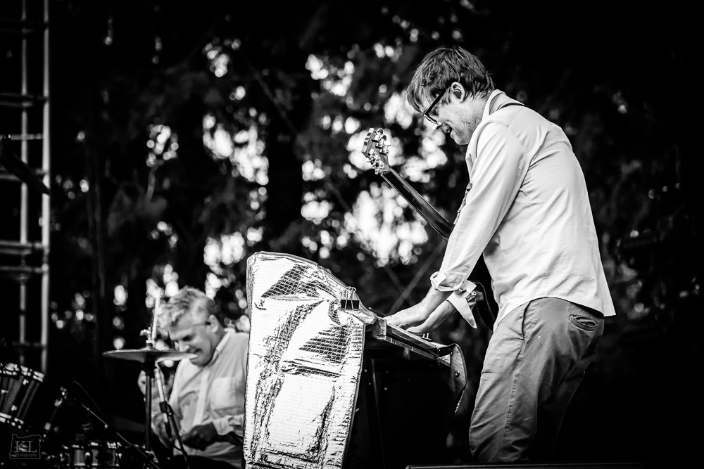 Battles, Edgefield Amphitheater, photo by Kris Luke