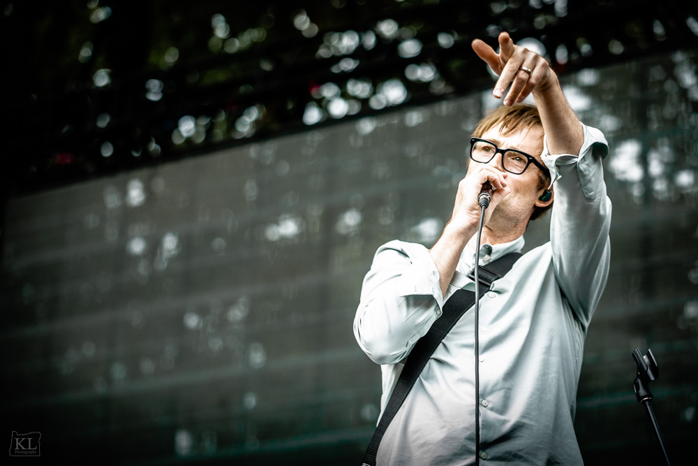 Battles, Edgefield Amphitheater, photo by Kris Luke