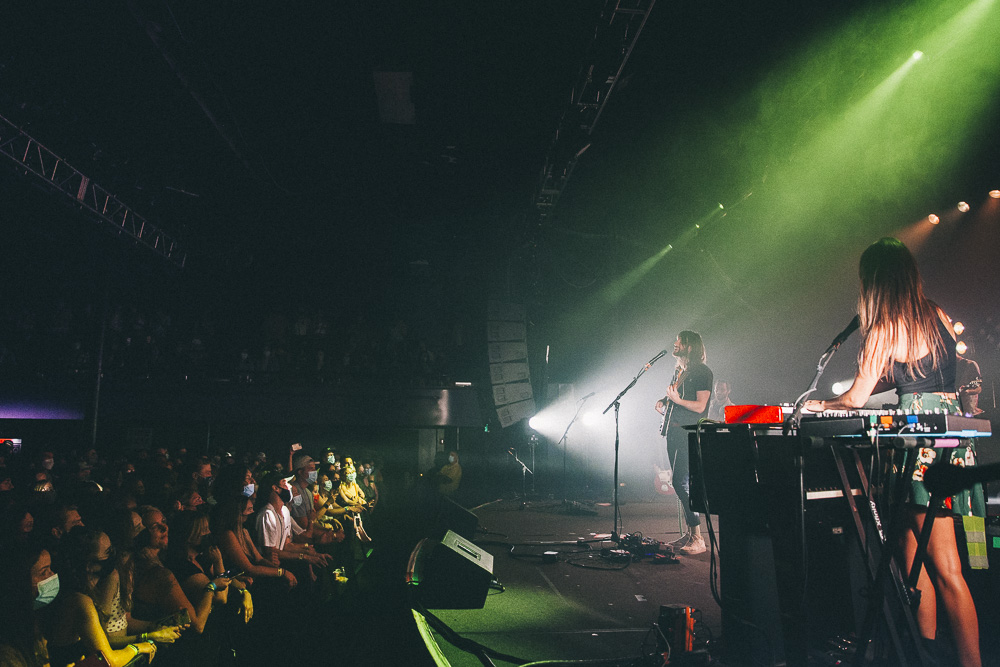 Mt. Joy, Roseland Theater, photo by Blake Sourisseau