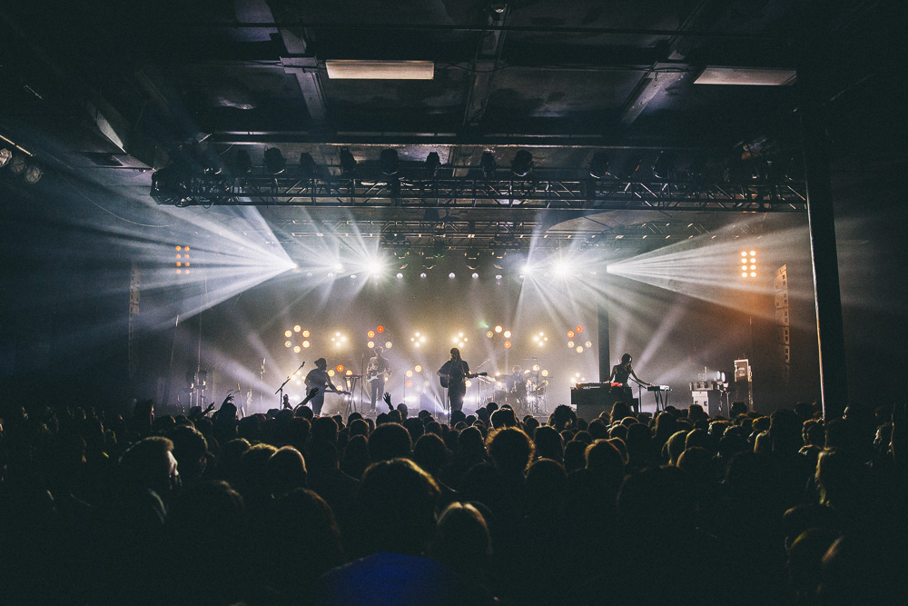 Mt. Joy, Roseland Theater, photo by Blake Sourisseau