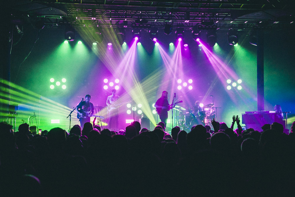 Mt. Joy, Roseland Theater, photo by Blake Sourisseau
