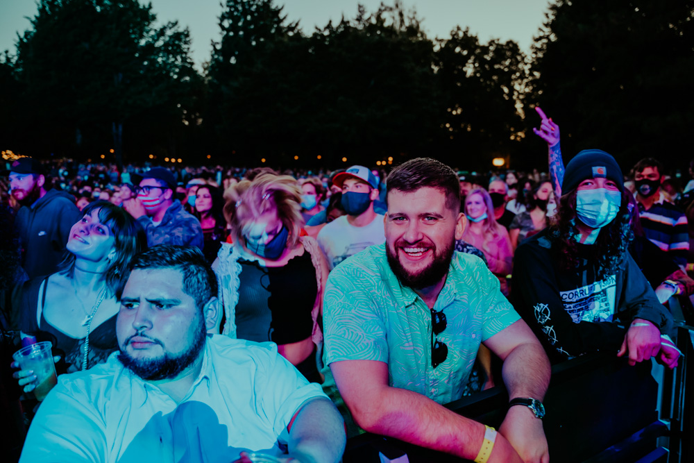 Modest Mouse, Edgefield Amphitheater, photo by Sarah Northrop