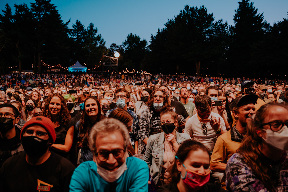 Modest Mouse, Edgefield Amphitheater, photo by Sarah Northrop