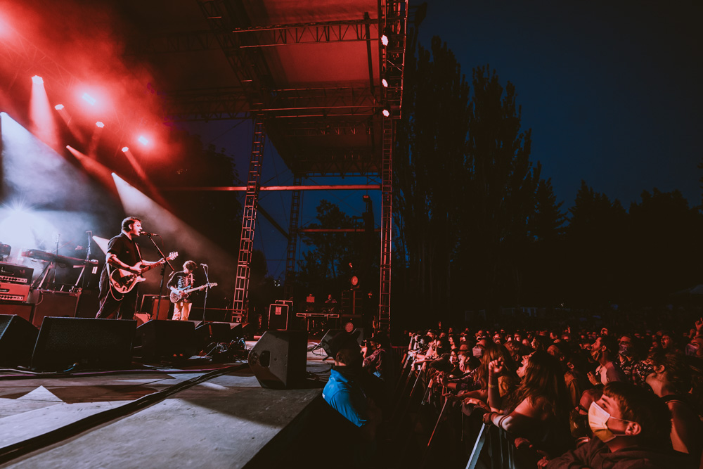 Modest Mouse, Edgefield Amphitheater, photo by Sarah Northrop