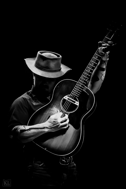 Lost Dog Street Band, Aladdin Theater, photo by Kris Luke