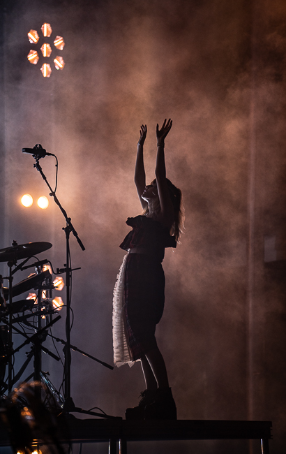 Chvrches, Day In Day Out, photo by Sal Barragan