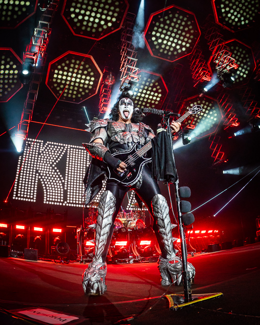 Kiss, RV Inn Style Resorts Amphitheater, photo by Miguel Padilla