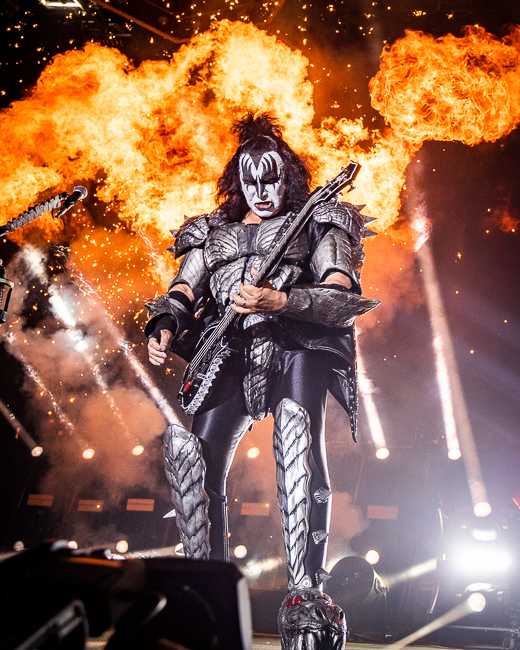 Kiss, RV Inn Style Resorts Amphitheater, photo by Miguel Padilla