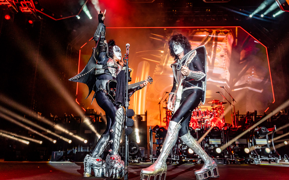 Kiss, RV Inn Style Resorts Amphitheater, photo by Miguel Padilla