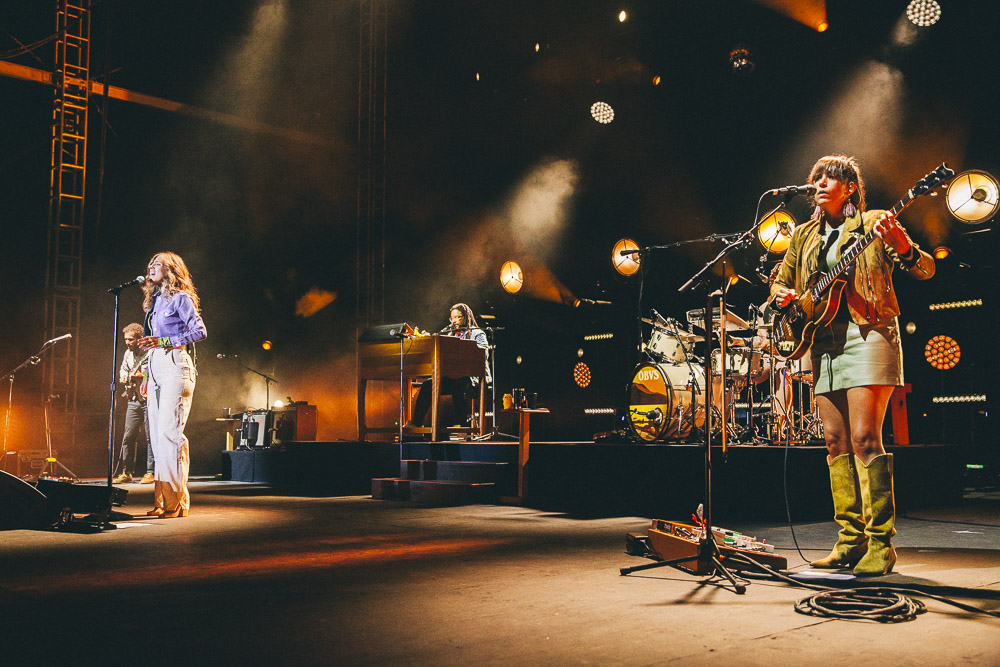 Lake Street Dive, Edgefield Amphitheater, photo by Blake Sourisseau