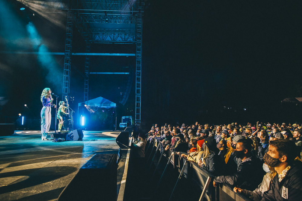 Lake Street Dive, Edgefield Amphitheater, photo by Blake Sourisseau