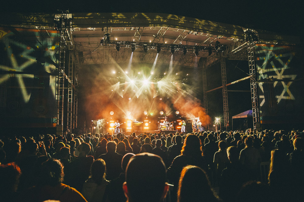 Lake Street Dive, Edgefield Amphitheater, photo by Blake Sourisseau