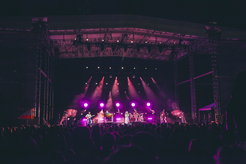 Lake Street Dive, Edgefield Amphitheater, photo by Blake Sourisseau