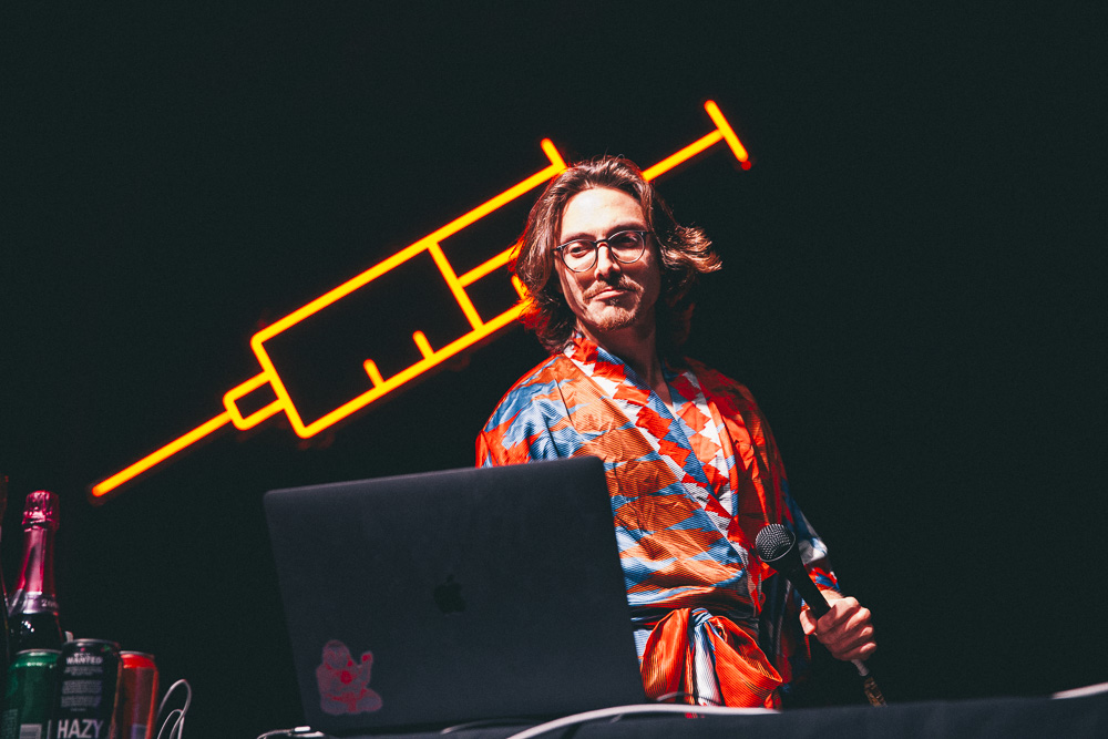 Marc Rebillet, Crystal Ballroom, photo by Blake Sourisseau