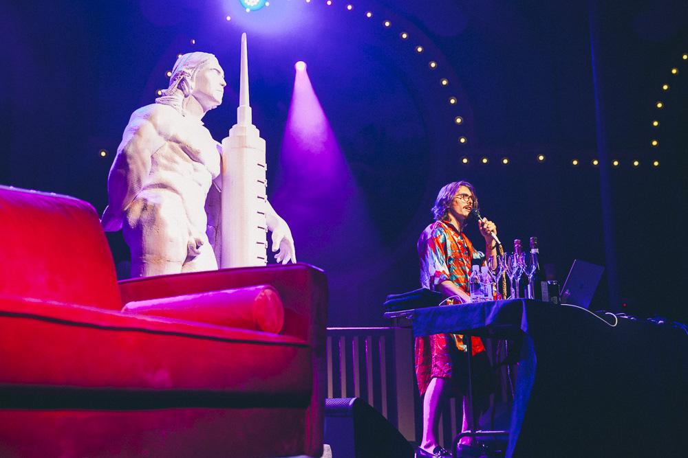 Marc Rebillet, Crystal Ballroom, photo by Blake Sourisseau