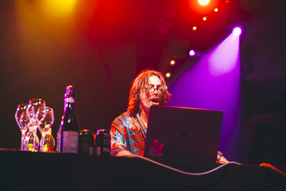 Marc Rebillet, Crystal Ballroom, photo by Blake Sourisseau
