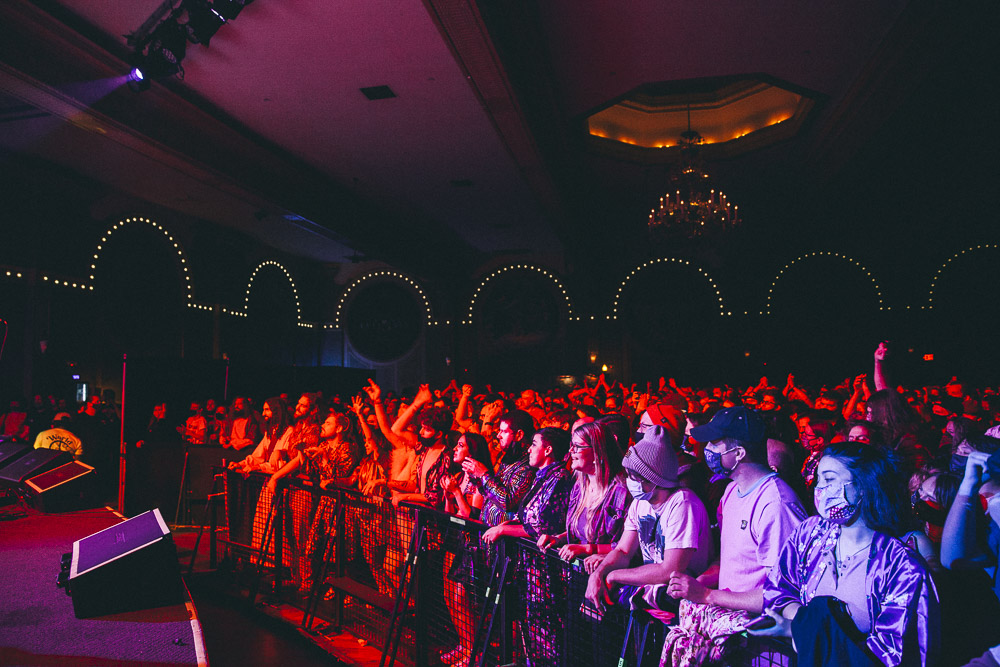 Marc Rebillet, Crystal Ballroom, photo by Blake Sourisseau