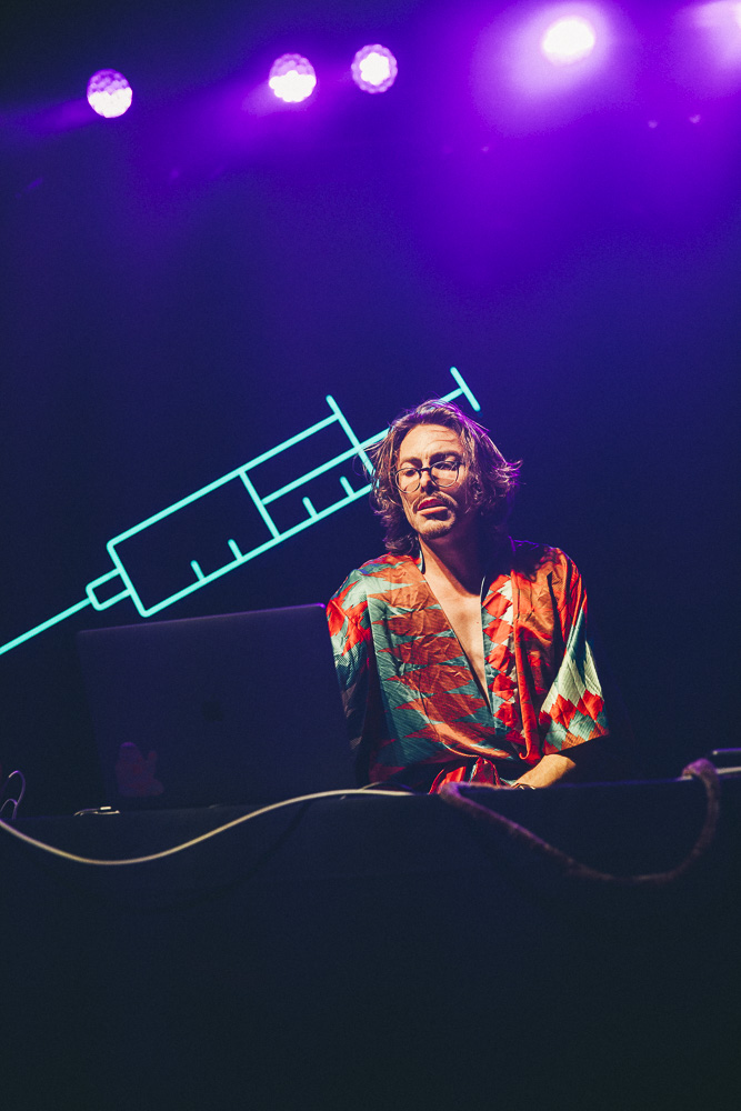 Marc Rebillet, Crystal Ballroom, photo by Blake Sourisseau