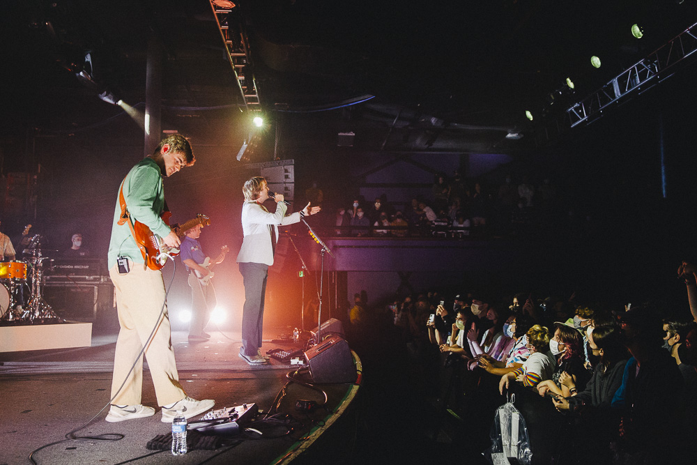 Dayglow, Roseland Theater, photo by Blake Sourisseau