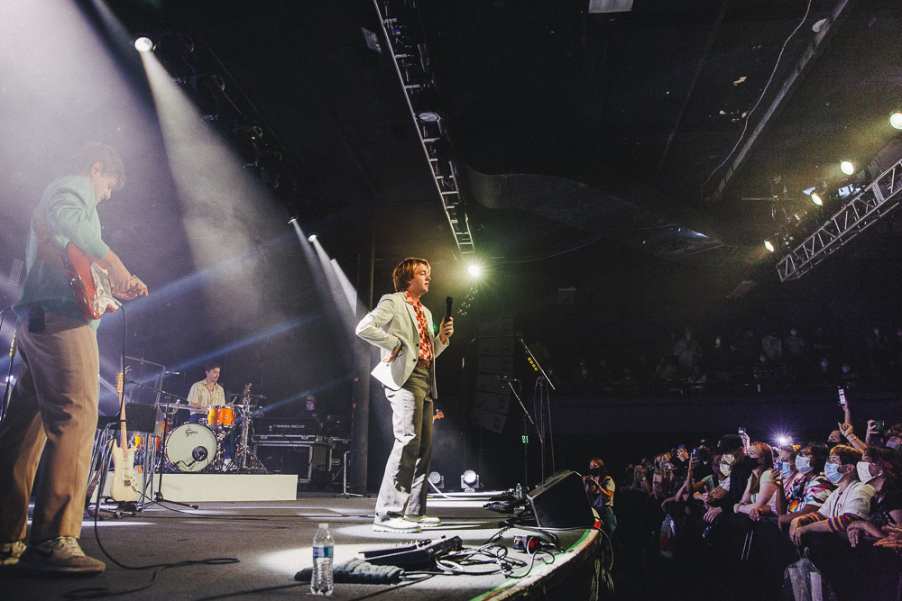 Dayglow, Roseland Theater, photo by Blake Sourisseau