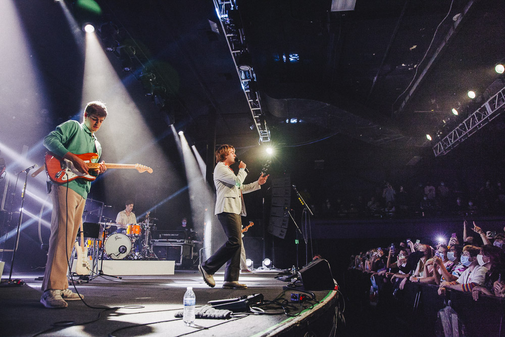 Dayglow, Roseland Theater, photo by Blake Sourisseau