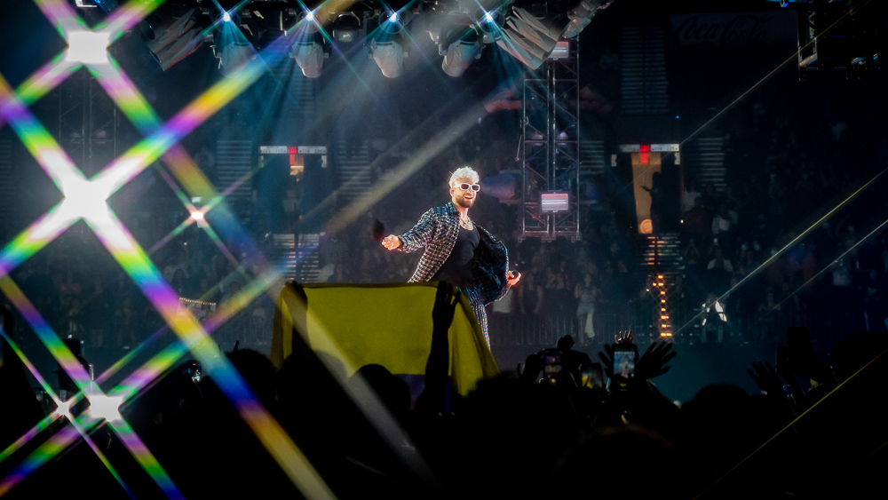 Maluma, Moda Center, photo by Miguel Padilla