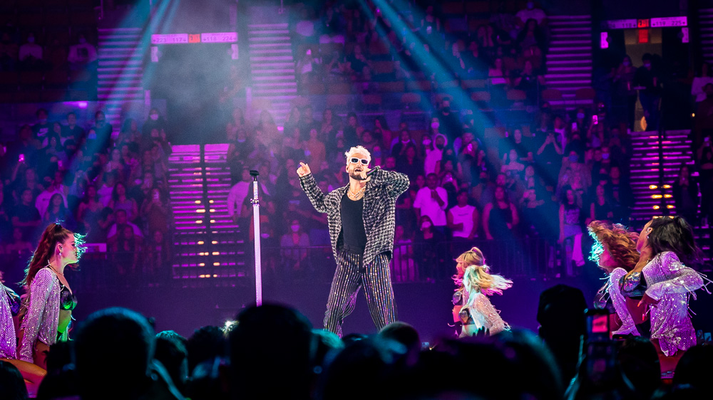 Maluma, Moda Center, photo by Miguel Padilla