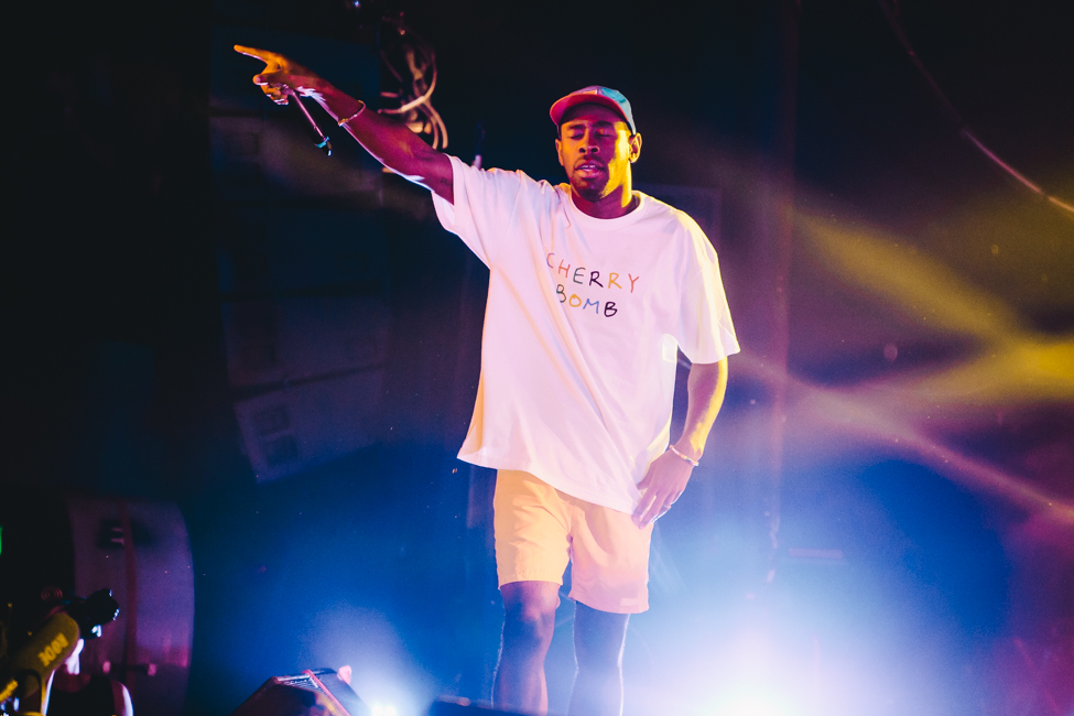 Tyler, The Creator, Roseland Theater, photo by Lucas Creighton