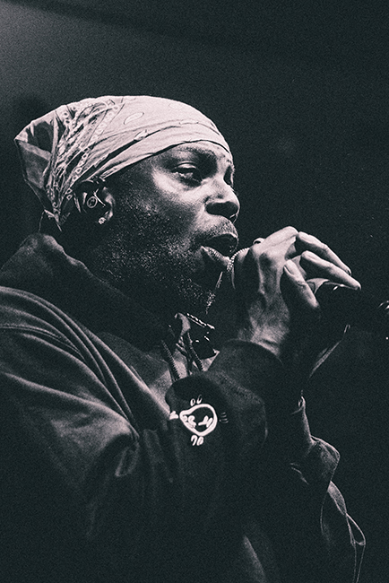 Isaiah Rashad, Crystal Ballroom, photo by Henry Ward