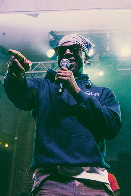 Isaiah Rashad, Crystal Ballroom, photo by Henry Ward