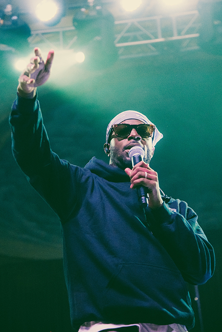Isaiah Rashad, Crystal Ballroom, photo by Henry Ward