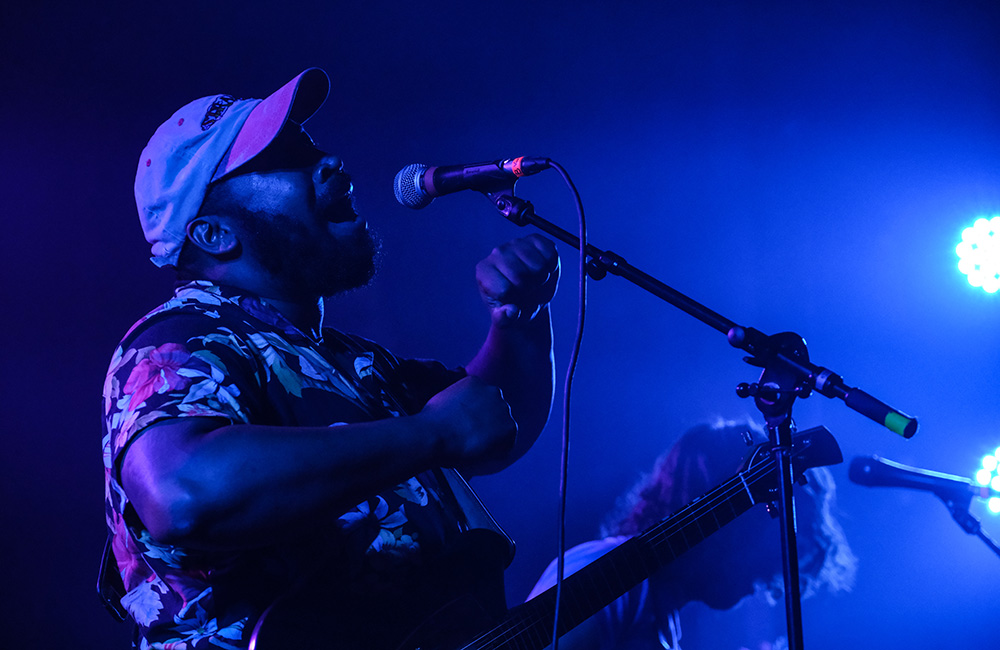 Bartees Strange, Wonder Ballroom, photo by Joe Duquette
