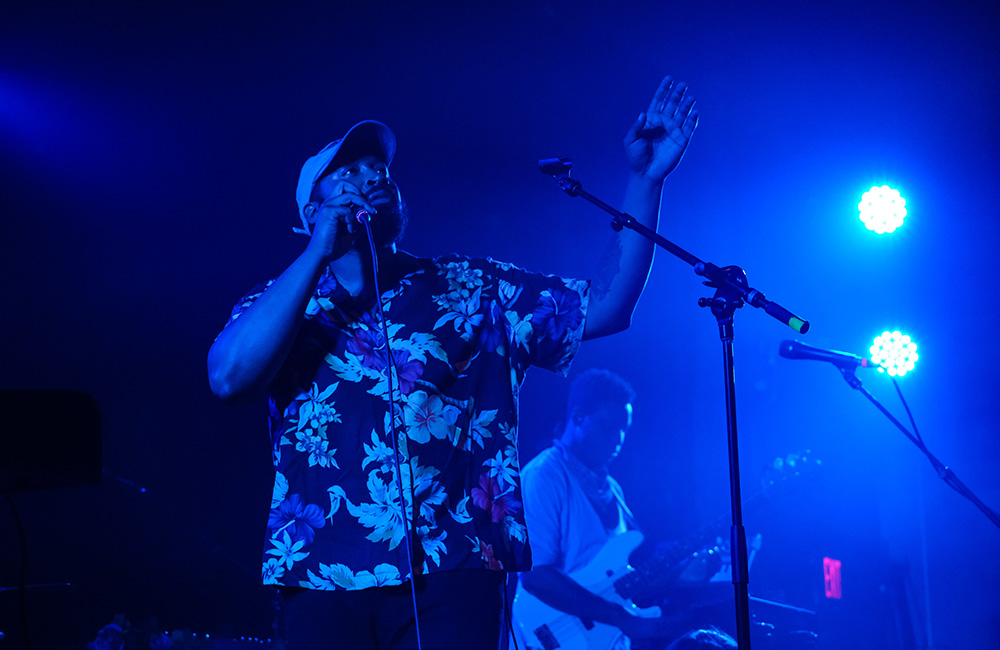 Bartees Strange, Wonder Ballroom, photo by Joe Duquette