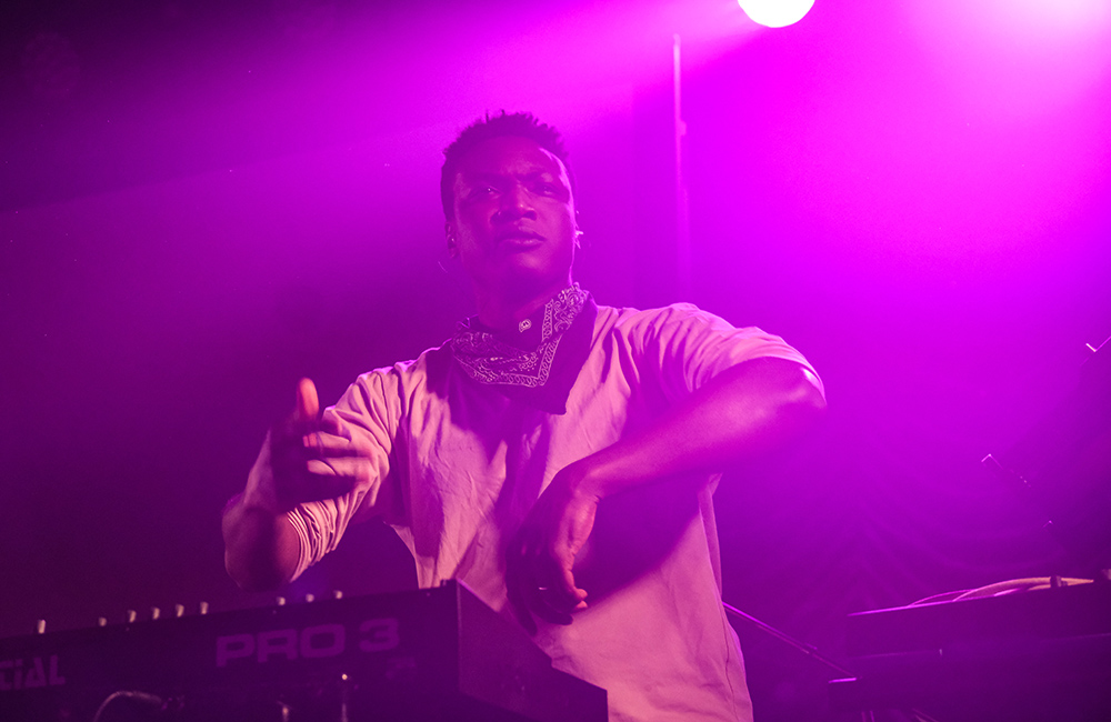 Bartees Strange, Wonder Ballroom, photo by Joe Duquette