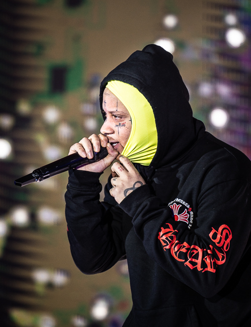 Trippie Redd, WaMu Theater, photo by Sal Barragan
