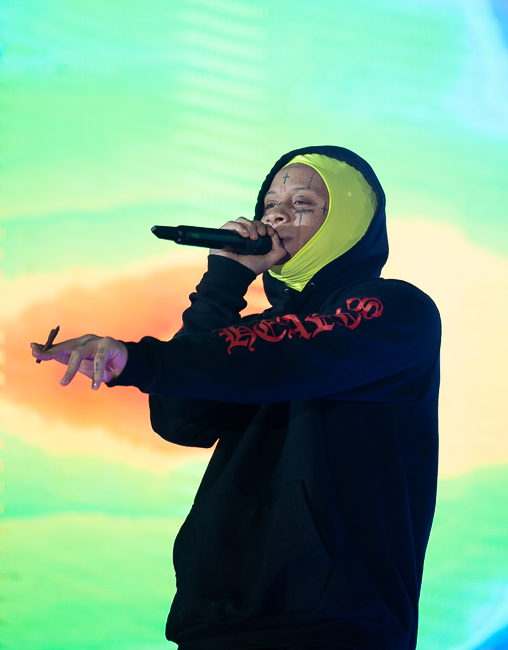 Trippie Redd, WaMu Theater, photo by Sal Barragan