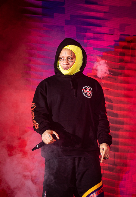 Trippie Redd, WaMu Theater, photo by Sal Barragan
