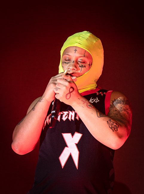 Trippie Redd, WaMu Theater, photo by Sal Barragan