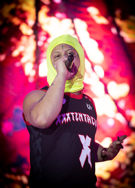 Trippie Redd, WaMu Theater, photo by Sal Barragan