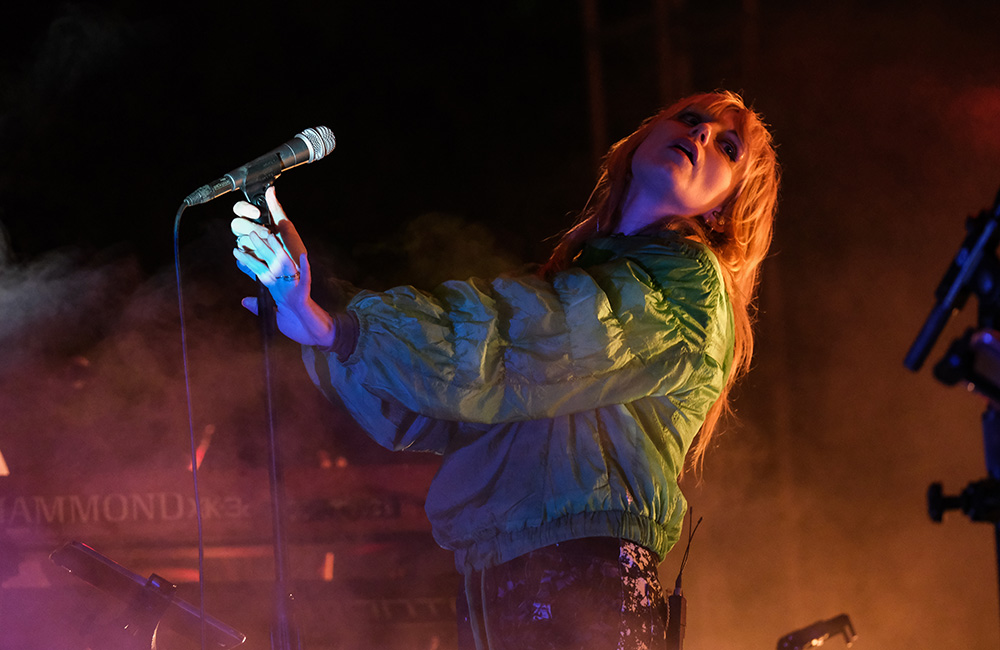 Portugal. The Man, Edgefield Amphitheater, photo by Joe Duquette