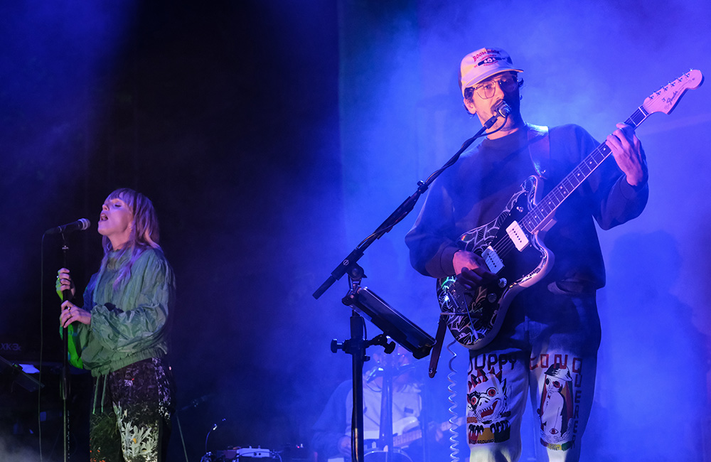 Portugal. The Man, Edgefield Amphitheater, photo by Joe Duquette