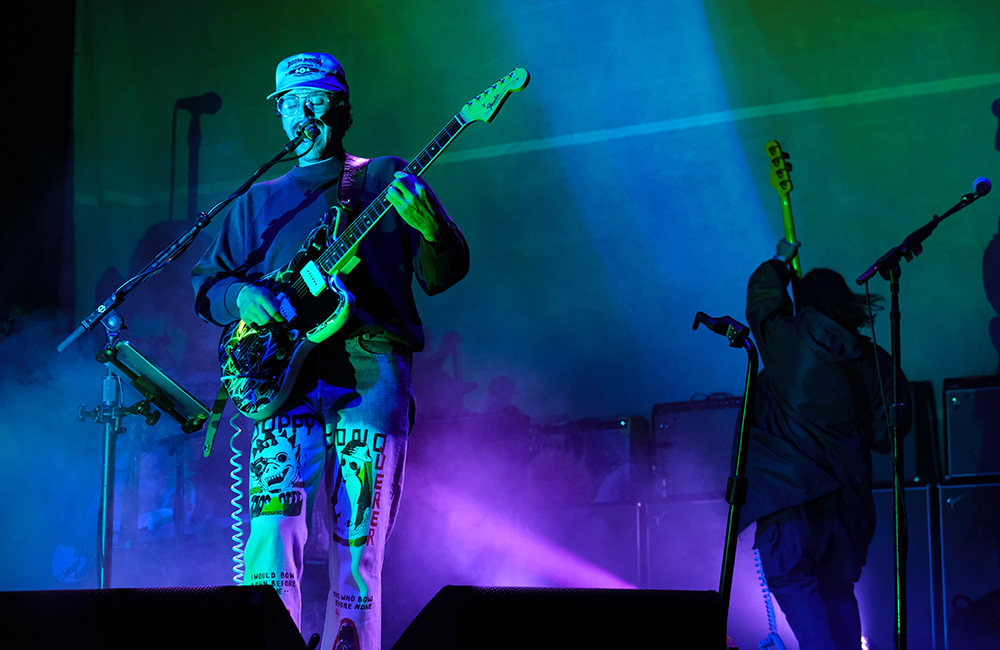 Portugal. The Man, Edgefield Amphitheater, photo by Joe Duquette