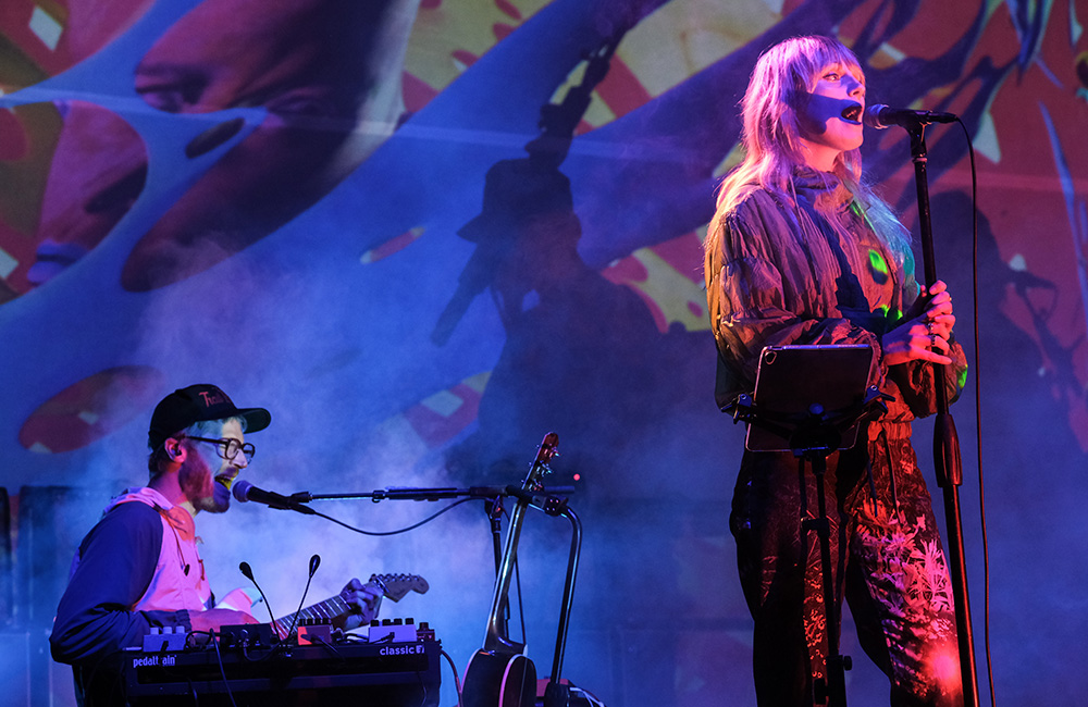 Portugal. The Man, Edgefield Amphitheater, photo by Joe Duquette