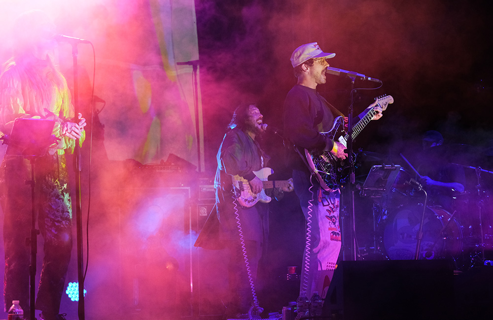 Portugal. The Man, Edgefield Amphitheater, photo by Joe Duquette